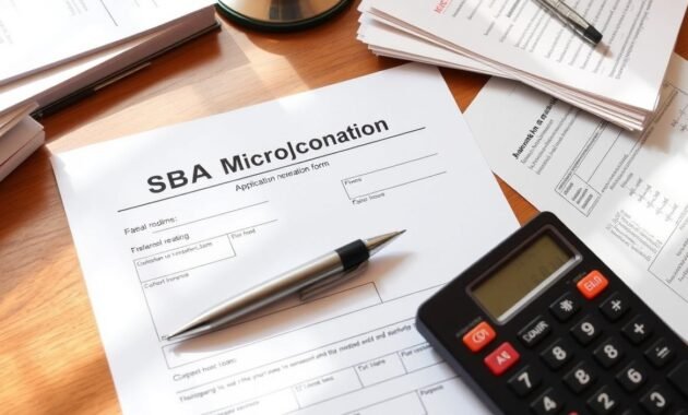 SBA microloan application